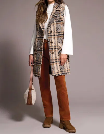 Tribal Bran Straight Leg Corduroy Pants In Brown