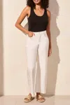 Tribal Brooke High Rise Jeans With Embroidery In Cocomilk