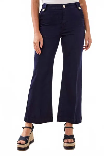 Tribal Brooke Marine Palazzo Jeans In Nautical In Blue