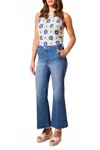 Tribal Brooke Palazzo Marine Jeans In Calypso Blue In Blue