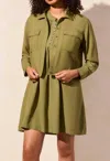 Tribal Button-front Jacket With Chest Pockets In Loden