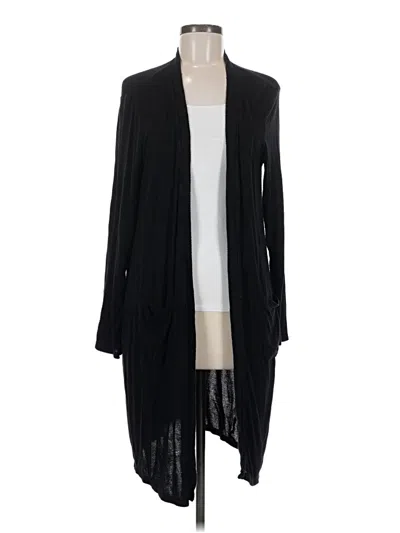 Pre-owned Tribal Cardigan Sweater In Black