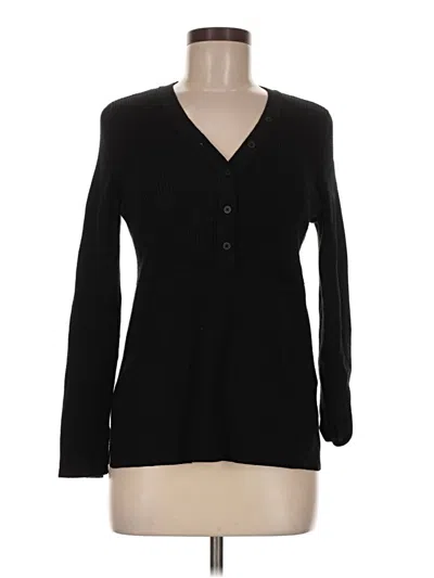 Pre-owned Tribal Cardigan Sweater In Black