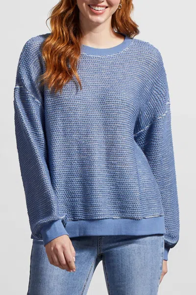 Tribal Cashmere Sweater In Blue