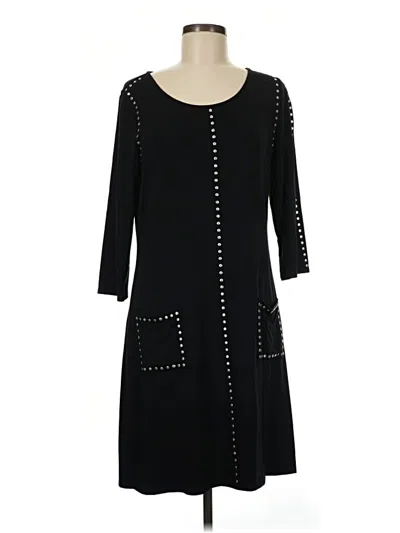 Pre-owned Tribal Casual Dress In Black