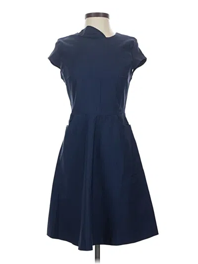 Pre-owned Tribal Casual Dress In Blue