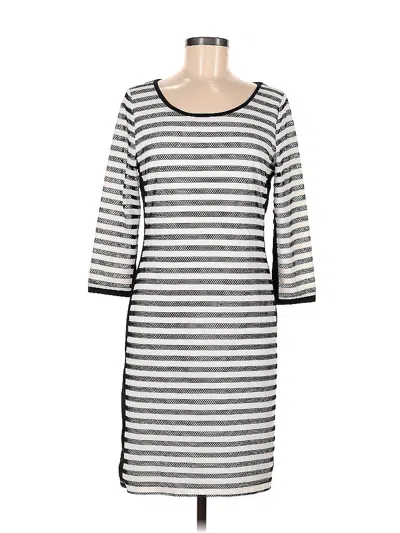 Pre-owned Tribal Casual Dress In Gray