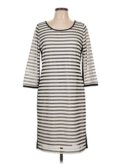Pre-owned Tribal Casual Dress In Gray