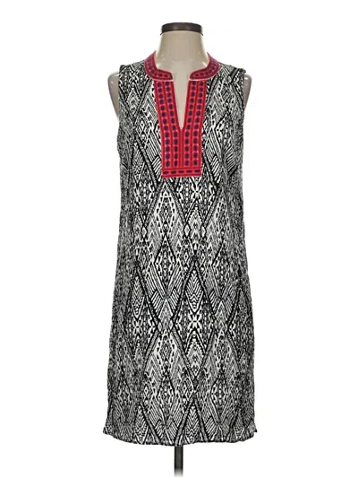 Pre-owned Tribal Casual Dress In Gray