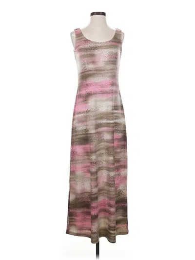 Pre-owned Tribal Casual Dress In Gray