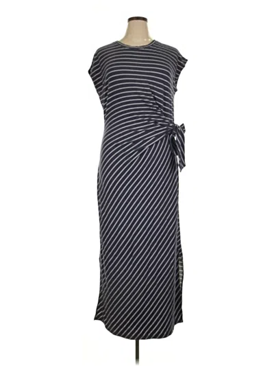 Pre-owned Tribal Casual Dress In Gray