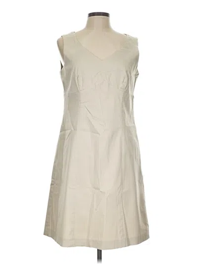 Pre-owned Tribal Casual Dress In Ivory
