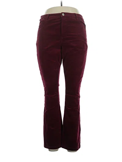 Pre-owned Tribal Casual Pants In Burgundy
