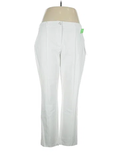 Tribal Casual Pants In White