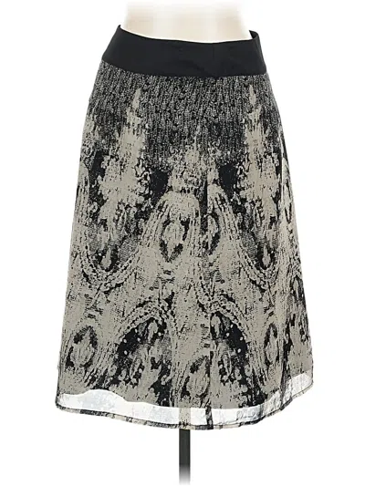 Pre-owned Tribal Casual Skirt In Black