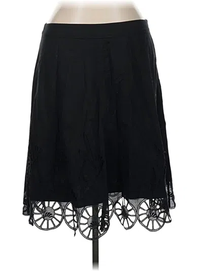 Pre-owned Tribal Casual Skirt In Black