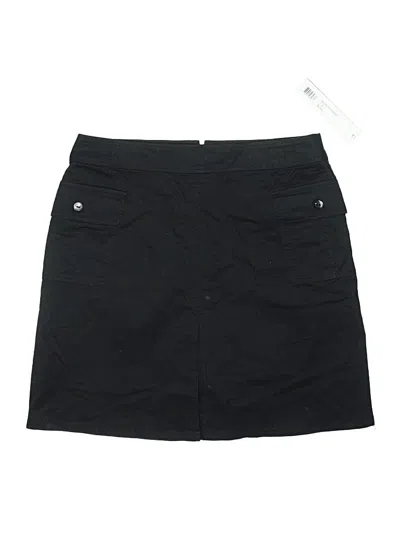 Tribal Casual Skirt In Black