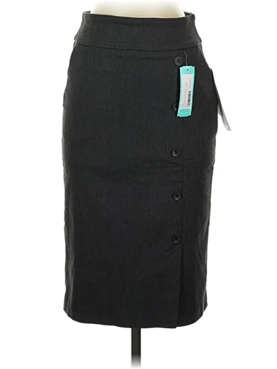 Tribal Casual Skirt In Black