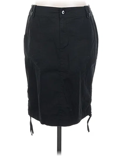 Pre-owned Tribal Casual Skirt In Black
