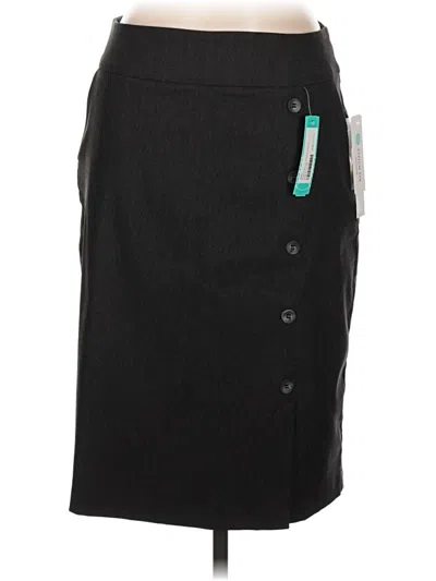 Tribal Casual Skirt In Black