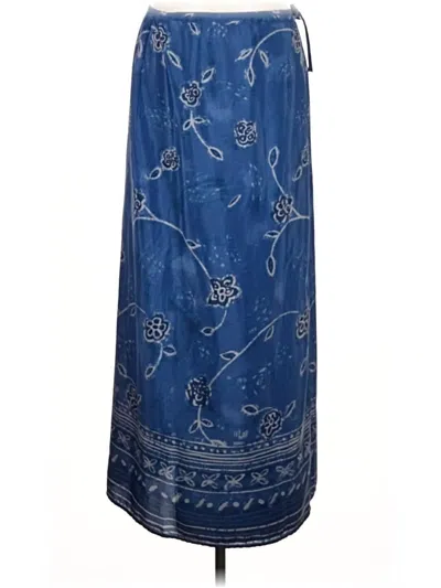 Pre-owned Tribal Casual Skirt In Blue