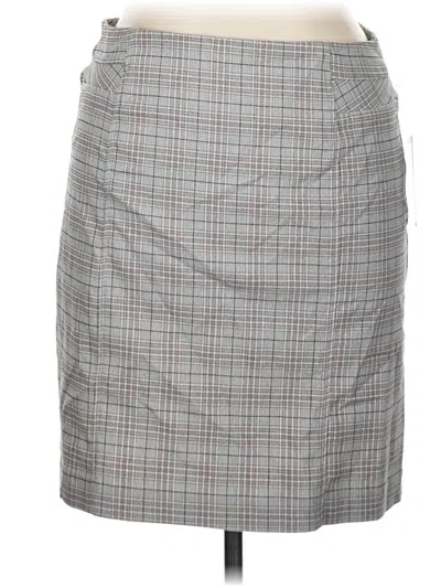 Pre-owned Tribal Casual Skirt In Gray