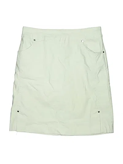 Pre-owned Tribal Casual Skirt In Green