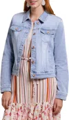 TRIBAL CLASSIC DENIM JACKET IN SUMMERBLUE