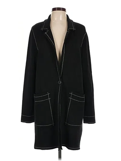 Pre-owned Tribal Coat In Black