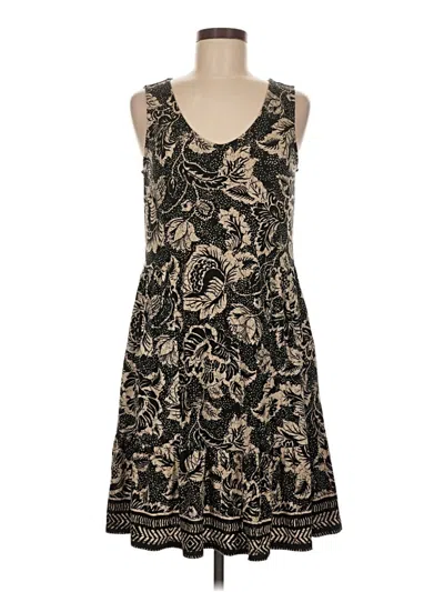 Pre-owned Tribal Cocktail Dress In Black