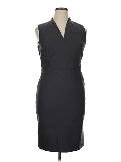 Pre-owned Tribal Cocktail Dress In Gray