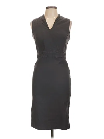 Pre-owned Tribal Cocktail Dress In Gray