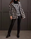 TRIBAL DOUBLE BREAST COAT IN FROSTY GREY