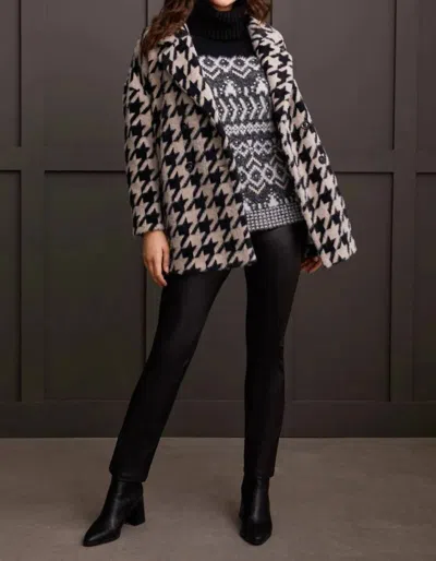 Tribal Double Breast Coat In Frosty Grey