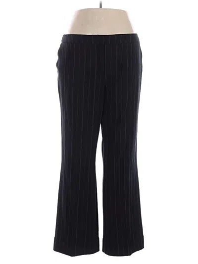 Pre-owned Tribal Dress Pants In Black