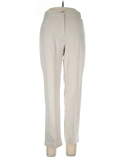 Pre-owned Tribal Dress Pants In Ivory