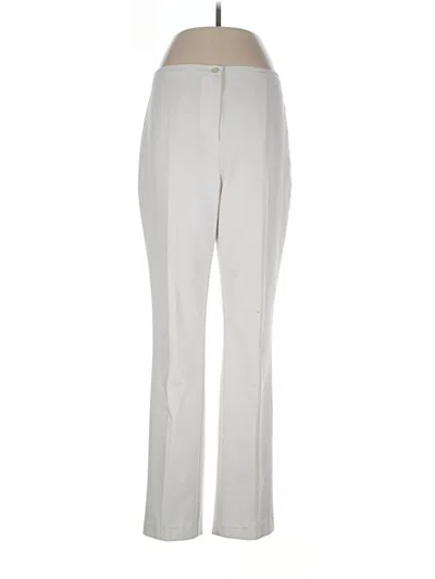 Pre-owned Tribal Dress Pants In White