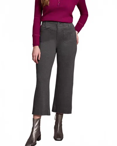 Tribal Every Body Capri Pants In Heather Charcoal In Gray