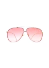 Tribal Eyes Tribal Ëyës Highlife Rose Colored 58mm Aviator Sunglasses