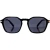 Tribal Eyes Tribal Ëyës Tourmaline Black Square 51mm Sunglasses