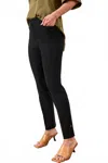Tribal Flatten It Pull On Ankle Pant In Black In Black