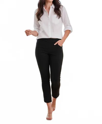 Tribal Flatten It Pull-on Ankle Pants In Black