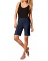 Tribal Flatten It Pull On Shorts In Jet Blue In Blue