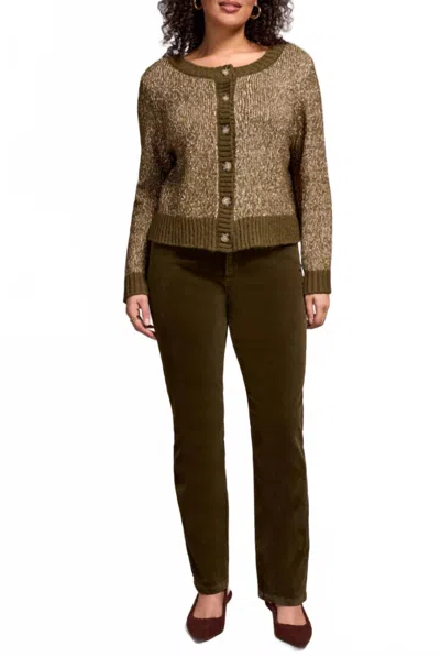 Tribal Fly Front 5 Pocket Pant In Ivy In Brown