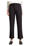 Tribal Fly Front Trouser In Black In Black