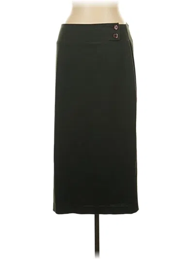 Pre-owned Tribal Formal Skirt In Green