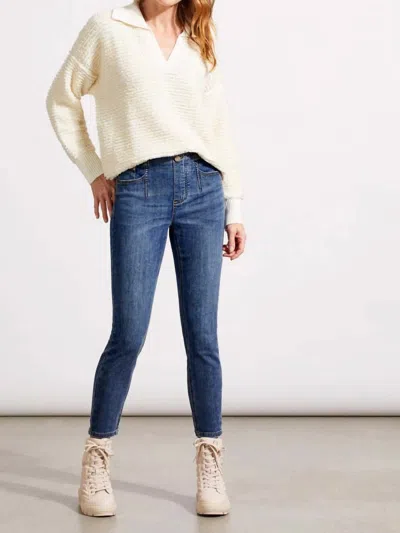 Tribal Icon Pull On Jeans In Bluemoon In Multi