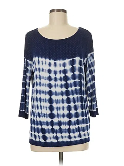 Pre-owned Tribal Jeans 3/4 Sleeve T-shirt In Blue