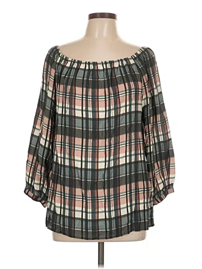 Pre-owned Tribal Jeans 3/4 Sleeve T-shirt In Gray