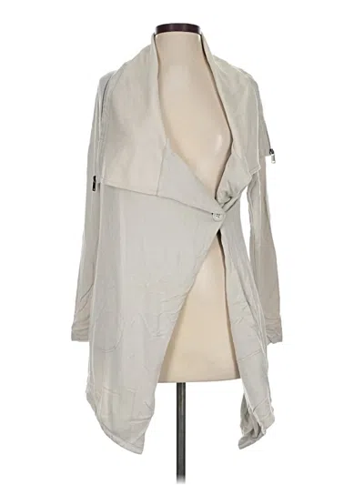 Pre-owned Tribal Jeans Cardigan Sweater In White